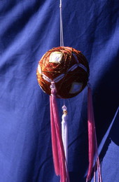 Temari made by Chieri Esposito and Kazuko Law - Gulf Breeze, Florida
