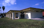 Seminole tribal offices - Brighton Reservation, Florida.