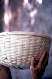 Basket made by Harlan Baxter