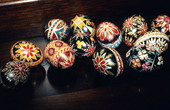 Ukrainian Easter eggs made by Jomarie Monsorno - Jacksonville, Florida