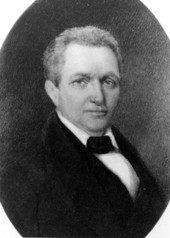 Painted portrait of Florida's first territorial Governor William P. Duval