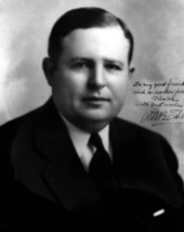 Portrait of Florida's 26th Governor David Sholtz