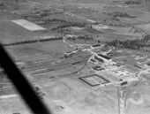 Aerial view overlooking the Ringling Circus in Sarasota, Florida.