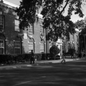 View of White Hall at Bethune-Cookman College in Daytona Beach, Florida.