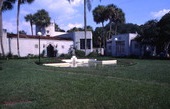 Historic Maitland Art Center with reflection pond.