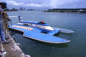 Atlas Van Lines hydroplane in Miami.