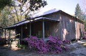 Close-up view of Edgar Langford Jr. farmhouse in Newberry.