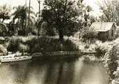 Gustave Damkohler's old cottage on the Estero River.