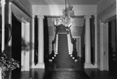Entryway at the Governor's mansion - Tallahassee, Florida .