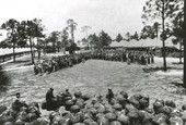 97th Bombardment Group in a "V for Victory" formation at Sarasota Army Air Field.