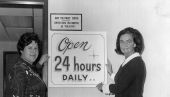 Roxcy Bolton, right, at the Miami rape treatment center