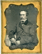 Portrait of Major Edmund C. Weeks in Paris, France.