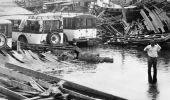 Aftermath of 1926 hurricane at Palm Beach - Florida.
