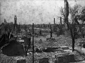 Looking west from county building after the Fire of 1901 - Jacksonville, Florida.