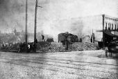 East Bay Street, after the Fire of 1901 - Jacksonville, Florida.