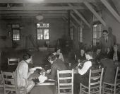 Leather-working class at the WPA's Camp Roosevelt - Ocala, Florida.