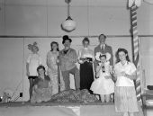 Theatrical production at the NYA's Camp Roosevelt- Ocala, Florida.