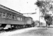 Atlantic Coast Line train north of the Orlando station