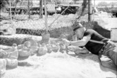 Pottery dig in southwest Tallahassee.