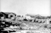 Construction camp at Pigeon Key, Florida