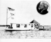 "Dentos," floating dental establishment of Dr. Houghton