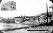 Wreckage of Nichols Cigar Factory after the hurricane - Key West, Florida.