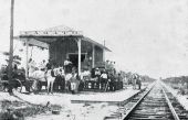 Railway depot of the Florida East Coast Railway - Yamato, Florida