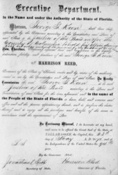 Commission appointing George C. Keen Justice of the Peace