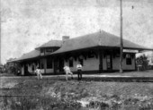 Atlantic Coast Line Railroad Station at West Main Street - Leesburg, Florida