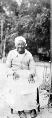 Former slave at Kingsley Plantation - Fort George Island, Florida.