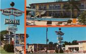Three views of the Belleair Village Motel at 1025 Clearwater-Largo Rd. in Largo.
