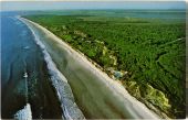 Aerial view overlooking the Amelia Island Plantation resort.