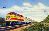 Streamliner on the Florida East Coast