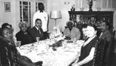 Dinner at Mary McLeod Bethune's home