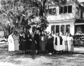 Eleanor Roosevelt visits Bethune Cookman College