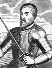 Drawing of Hernando de Soto