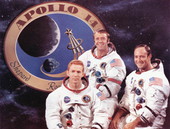 Crew members of Apollo 14 space mission.