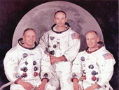 Crew members of Apollo 11 space mission.