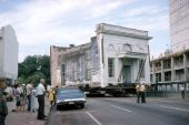 Moving the Union Bank Building - Tallahassee, Florida.