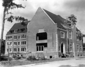Construction of the student union at the University of Florida by the FERA - Gainesville, Florida.