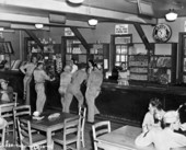 Post exchange lunch counter at Dale Mabry Field - Tallahassee, Florida.