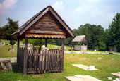 Christian Creek Indian grave house - Walton County, Florida