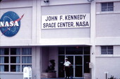 Entrance of the John F. Kennedy Space Center - Cape Canaveral, Florida