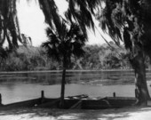 Boats on unidentified lake