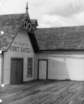 Boathouse at Fort Gates - Fort Gates, Florida .