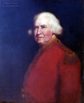 Portrait of first governor of East Florida, British General James Grant.