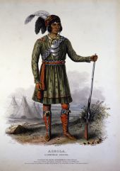 Asceola, a Seminole leader.
