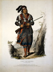 Tuko-See-Mathla, a Seminole chief.