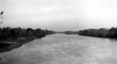 Junction of the Flint and Chattahoochee rivers to form the Apalachicola.