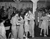 Dance at servicemen's club - Miami, Florida.